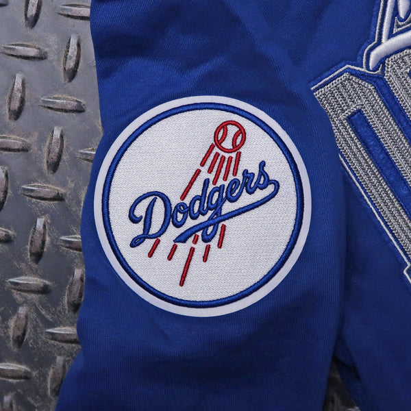 Pro Standard Los Angeles Dodgers Team Badge Rib Hoodie