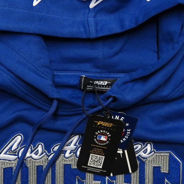Pro Standard Los Angeles Dodgers Team Badge Rib Hoodie