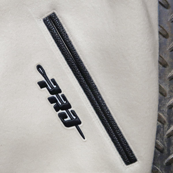 Pro Standard Milwaukee Bucks Modern Originals Rib Varsity Jacket