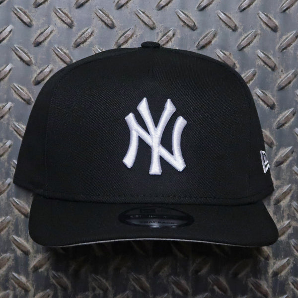 New Era New York Yankees 9FIFTY A-Frame Snapback Black White 60587167