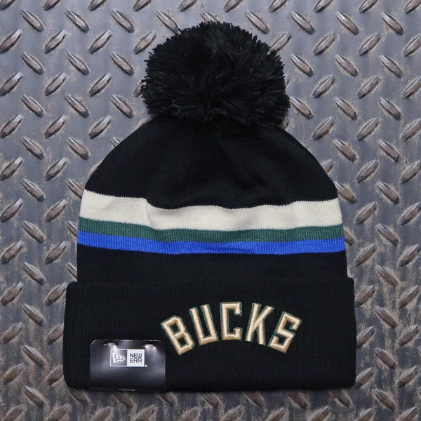 New Era Milwaukee Bucks Statement Knit Beanie Black 60647913