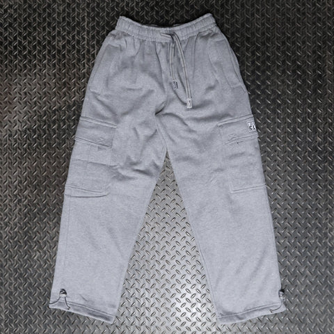Pro Club Heavy Weight Cargo Sweatpant 13oz Heather Grey PC162