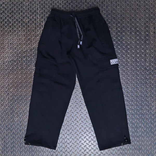 Pro Club Heavy Weight Cargo Sweatpant 13oz Black PC162