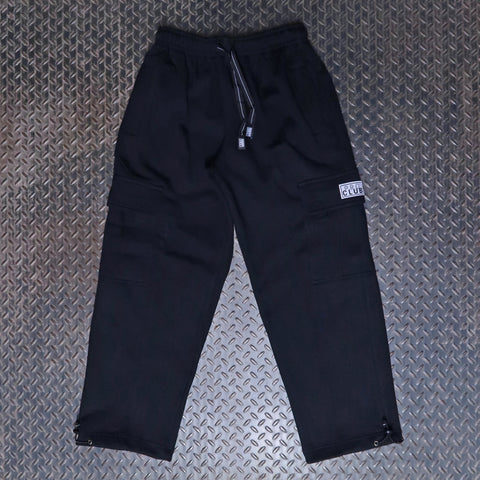 Pro Club Heavy Weight Cargo Sweatpant 13oz Black PC162