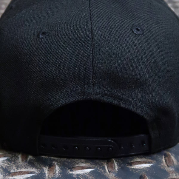 New Era San Diego Padres Black On Black 9FIFTY Snapback