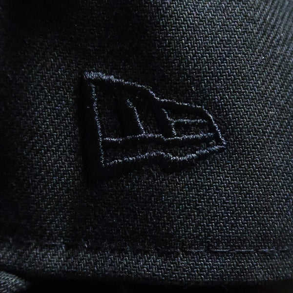 New Era San Diego Padres Black On Black 9FIFTY Snapback