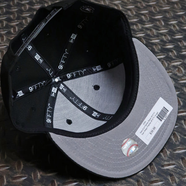 New Era San Diego Padres Black On Black 9FIFTY Snapback