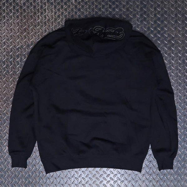 Pro Standard Los Angeles Dodgers Blackout Drop Shoulder Hoodie