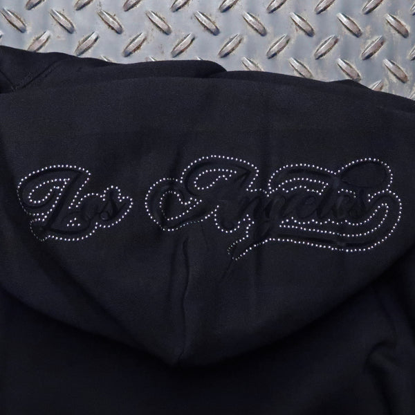 Pro Standard Los Angeles Dodgers Blackout Drop Shoulder Hoodie