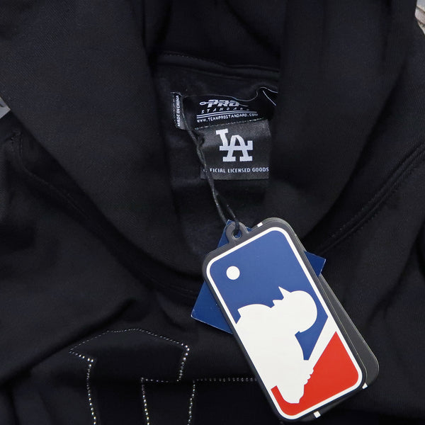 Pro Standard Los Angeles Dodgers Blackout Drop Shoulder Hoodie