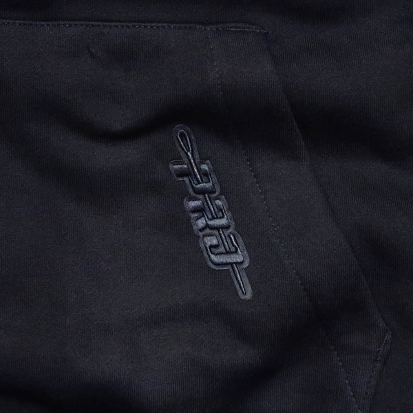 Pro Standard Milwaukee Bucks Blackout Drop Shoulder Hoodie