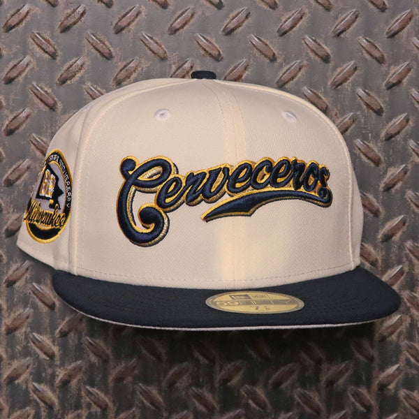 New Era Milwaukee Brewers Cerveceros 2Tone 59FIFTY Fitted