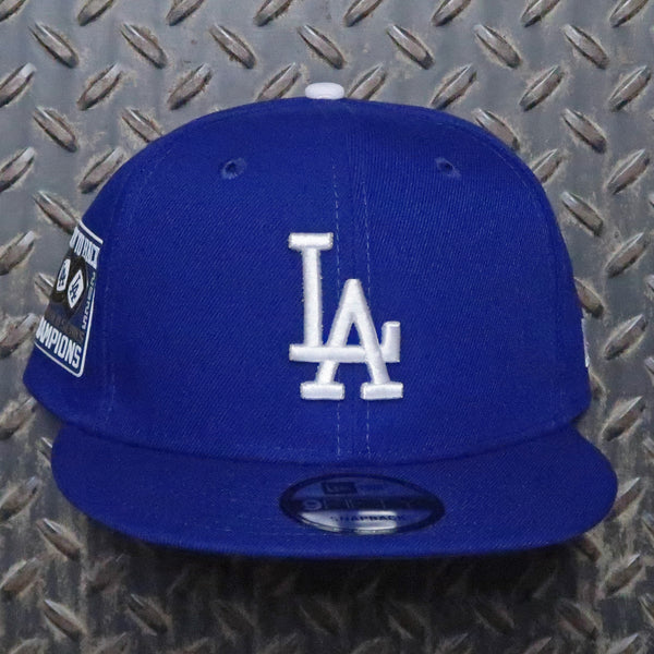 New Era Los Angeles Dodgers Back To Back World Series Champions 9FIFTY Snapback
