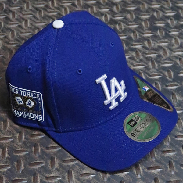 New Era Los Angeles Dodgers Back To Back World Series Champions 9SEVENTY Stretch-Snap