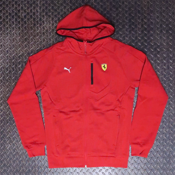 PUMA Ferrari HDD PM1 Zip Hoodie Red 63424302