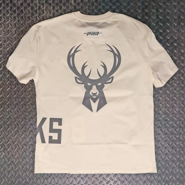 Pro Standard Milwaukee Bucks Street Team Drop Shoulder T-Shirt
