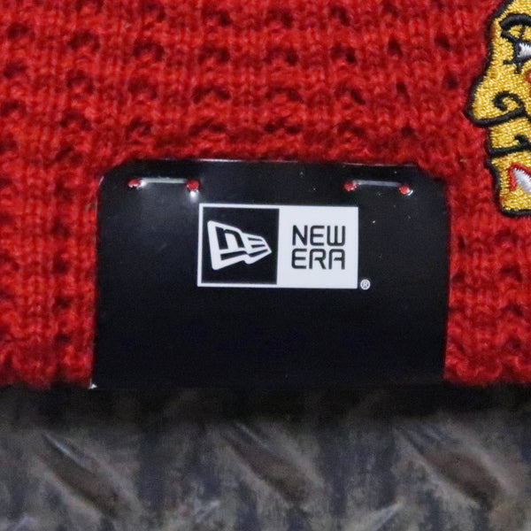 New Era Chicago Blackhawks Knit Waffle Beanie