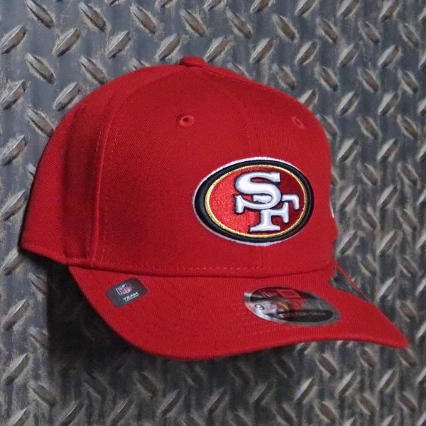 New Era San Francisco 49ers 9SEVENTY Stretch-Snap Hat Red 60592232