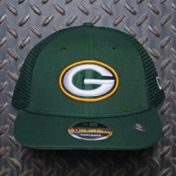 New Era Green Bay Packers Low Profile 9FIFTY Snapback Trucker