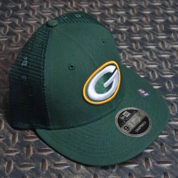 New Era Green Bay Packers Low Profile 9FIFTY Snapback Trucker