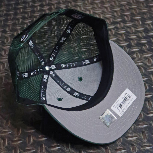 New Era Green Bay Packers Low Profile 9FIFTY Snapback Trucker