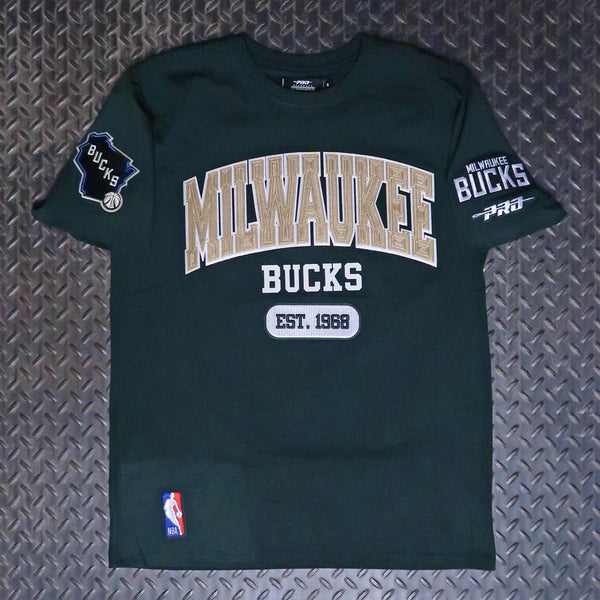 Pro Standard Milwaukee Bucks City Arch T-Shirt Forest Green BMB1516675