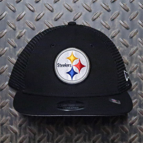 New Era Pittsburgh Steelers Low Profile 9FIFTY Snapback Trucker