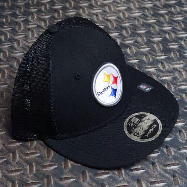 New Era Pittsburgh Steelers Low Profile 9FIFTY Snapback Trucker