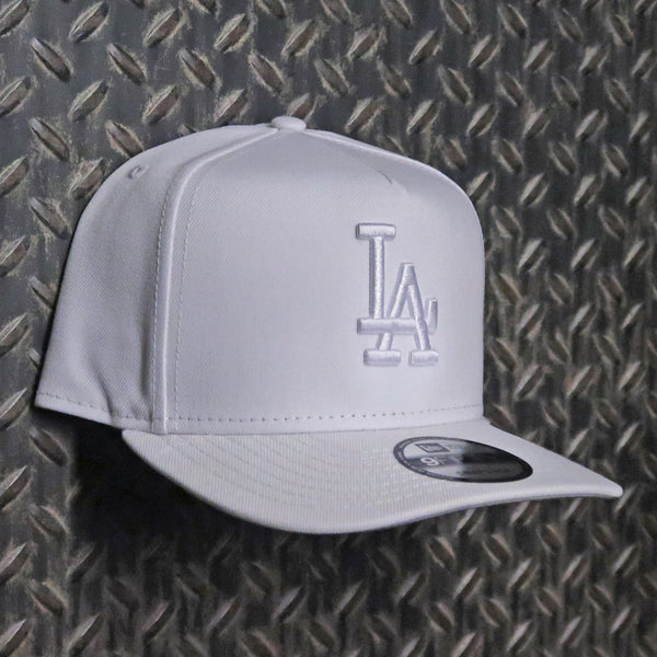 New Era Los Angeles Dodgers 9FIFTY A-Frame Snapback Hat White 60873569