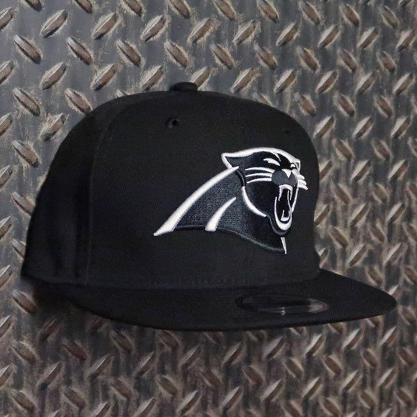 New Era Carolina Panthers 9FIFTY Snapback Hat Black White 70418958