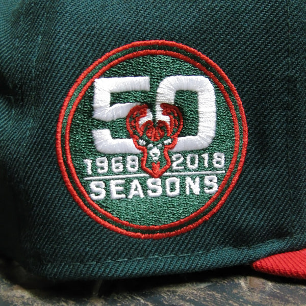 New Era Milwaukee Bucks 50 Seasons 9FIFTY Snapback