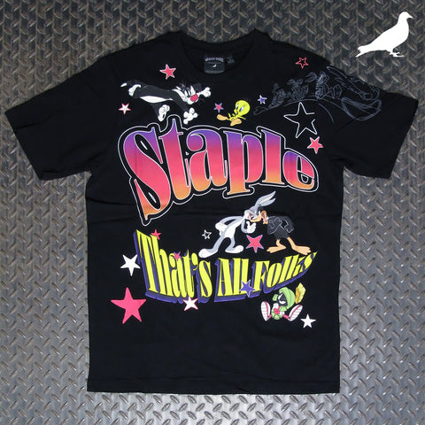Staple x Looney Tunes That's All Folks T-Shirt 2302C10883
