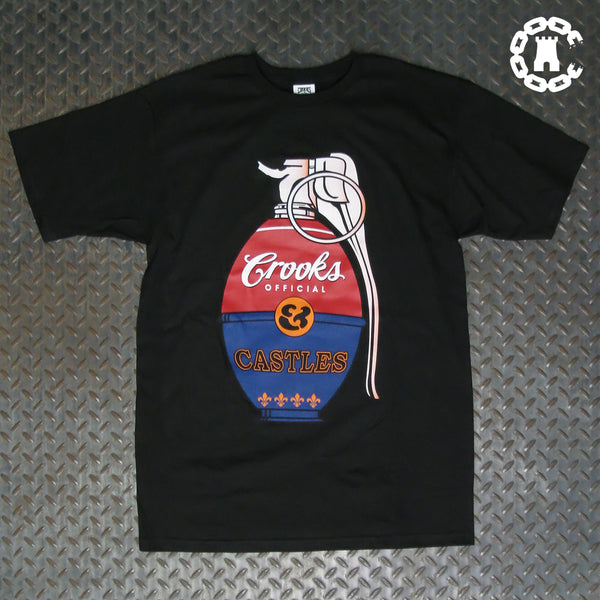 Crooks & Castles War Halls Grenade T-Shirt QS200796