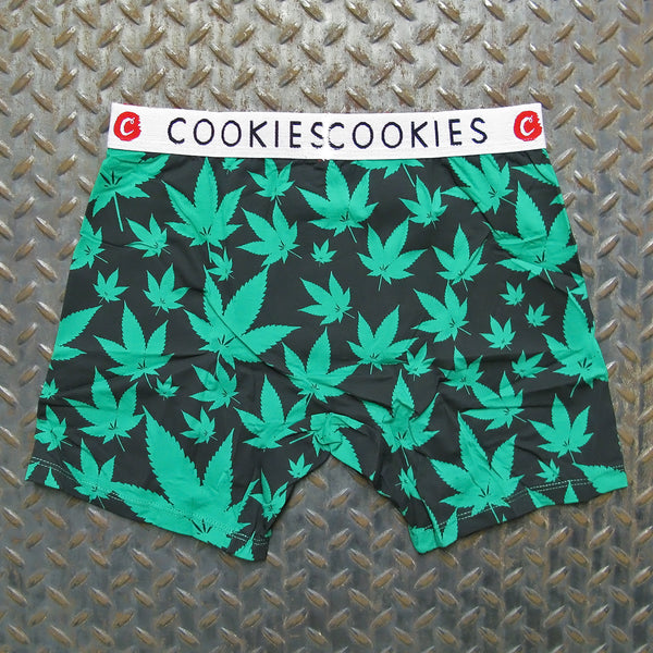 Cookies Leaf Print Boxer Briefs