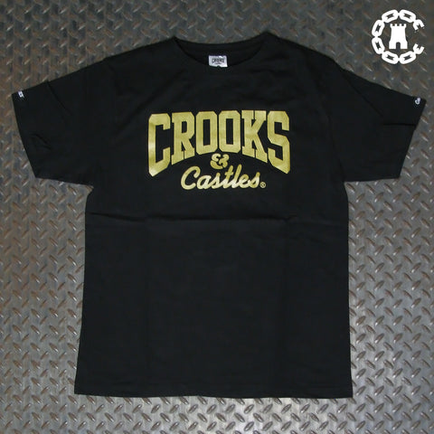 Crooks & Castles OG Gold Logo T-Shirt C2050722
