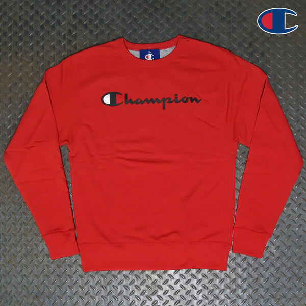 Champion Powerblend Script Logo Crewneck Sweatshirt GF88HY06794