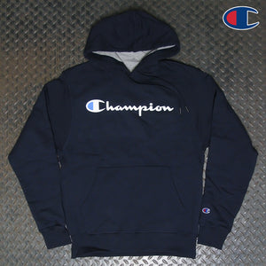 Champion Powerblend Script Logo Hoodie GF89H-Y07808