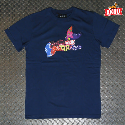 Akoo Marker Snobby Knit T-Shirt 711-3301