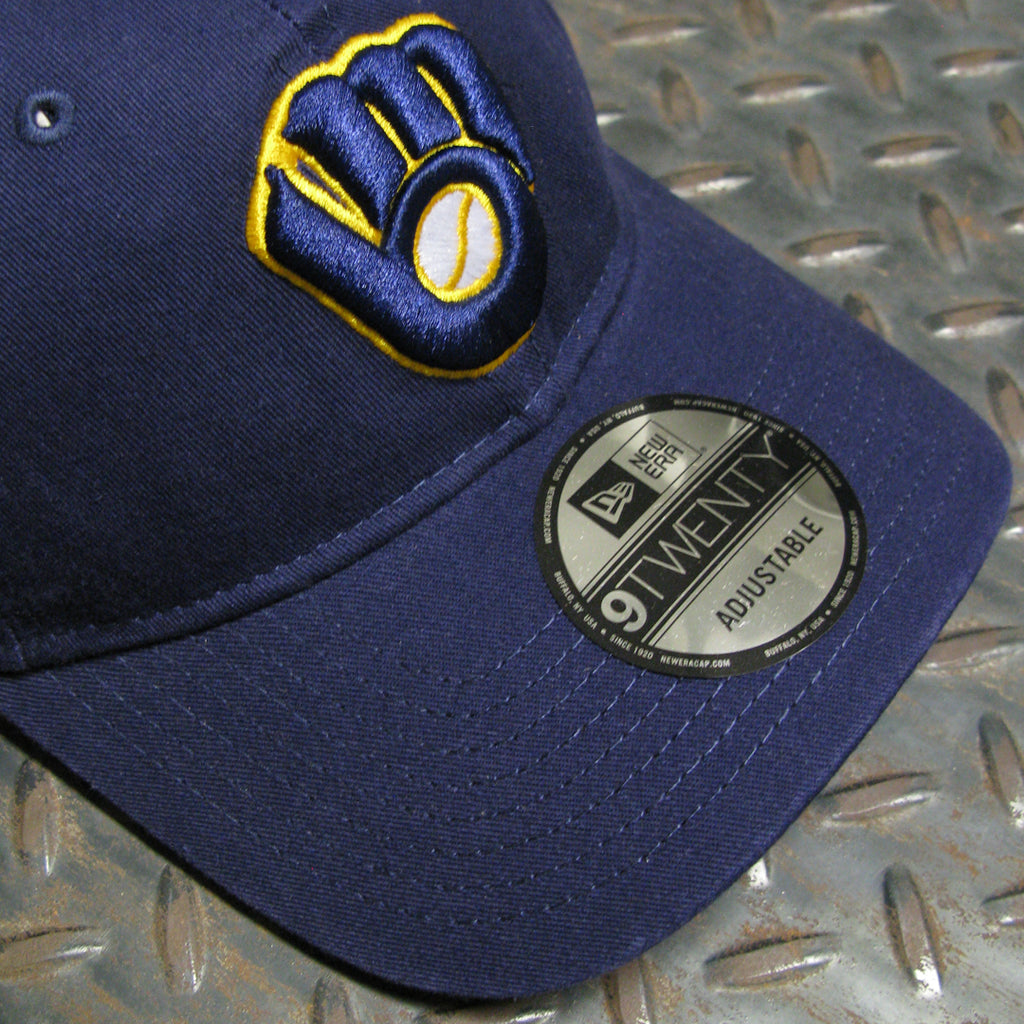 Milwaukee Brewers 9FIFTY New Era Basic Navy Snapback Hat