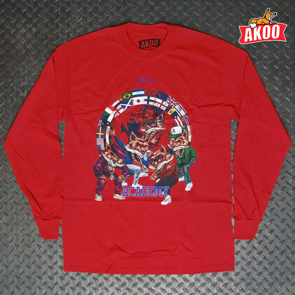 Akoo World Academy Long Sleeve T-Shirt 711-0212