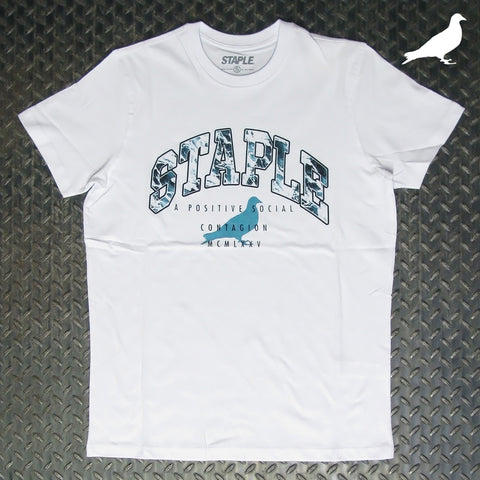 Staple Waves Logo Print T-Shirt 2206C6982
