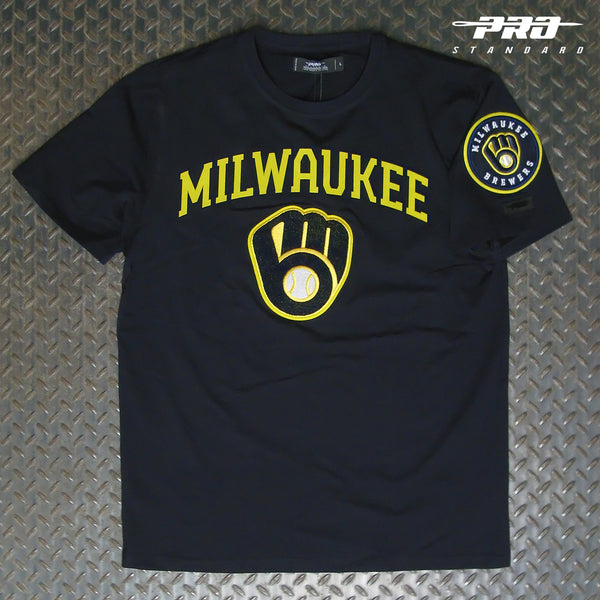 Pro Standard Milwaukee Brewers Classic Bristle T-Shirt LMB132013-MDN